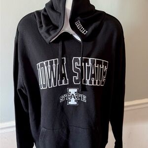 Colosseum Black Hoodie - Iowa State